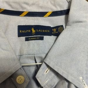 Polo Ralph Lauren Big and tall Blue button down